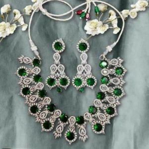 Pratima Jewellers Shimmering Colorful Jewellery Set