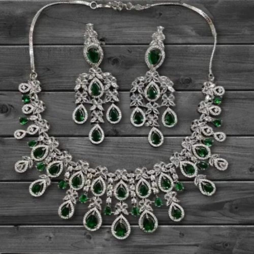 Pratima Jewellers Unique Jewellery Sets Hydro Green