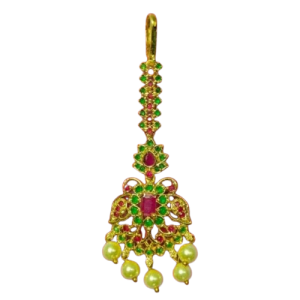 Brass Gold – Plated Precious Tika For Women